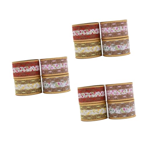 Housoutil 3 Sätze Doppellagiges Ripsband Für Diy Verpackungen Und Hochzeitsdekorationen Gemischte Farben Yards Bastelbedarf Für Schmuckherstellung Scrapbooking Und 4 Rollen * 3 von Housoutil