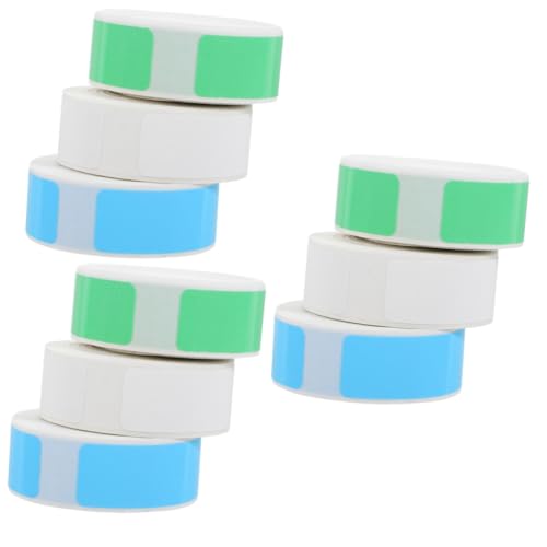 Housoutil 3 Sätze Etikett Schmucklos Thermalaufkleber Selbstklebendes Thermopapier Thermaldruckaufkleberpapier Wärmebezeichnungen Abnehmbar Thermosynthetisches Papier 3 Rollen * 3 von Housoutil