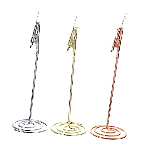Housoutil 3 Sätze Flamingo Tischkartenhalter Klammern Für Memo Hochzeit Party Dekoration Gold Silber Roségold Praktischer Tischkartenhalter Für Büro 3 Stück * 3 Housoutil 3 Sätze Flamingo Tischkartenhalter Klammern Für Memo Hochzeit Party Dekoration Gold Silber Roségold Praktischer Tischkartenhalter Für Büro 3 Stück * 3 von Housoutil