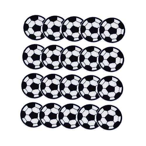 Housoutil 3 Sätze Fußball Stickerei Patches Waschbare Kleidung Flicken Für Kreative Diy Projekte Für Jeans Taschen Und Dekoration Durchmesser 20 Stück * 3 Housoutil 3 Sätze Fußball Stickerei Patches Waschbare Kleidung Flicken Für Kreative Diy Projekte Für Jeans Taschen Und Dekoration Durchmesser 20 Stück * 3 von Housoutil