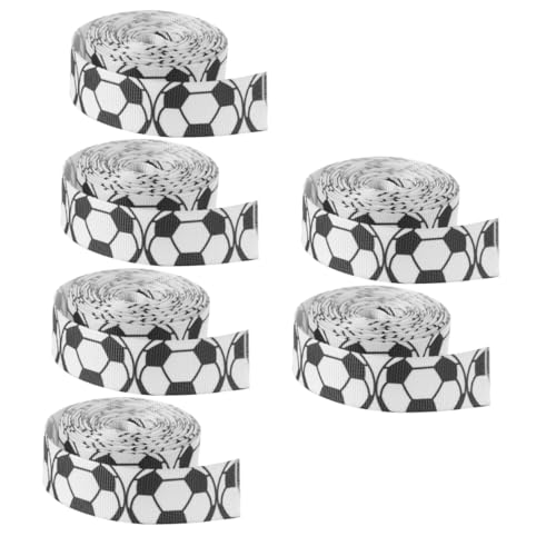 Housoutil 3 Sätze Fußball -dekorationsband Sportpartyband Sportband Band Zum Verpacken Satinband Verpackung Sport Thematisches Band Themenband Bugstil Dekoration Stoff 2 Rollen * 3 Housoutil 3 Sätze Fußball -dekorationsband Sportpartyband Sportband Band Zum Verpacken Satinband Verpackung Sport Thematisches Band Themenband Bugstil Dekoration Stoff 2 Rollen * 3 von Housoutil