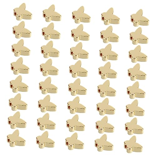 Housoutil 3 Sätze Glänzende Schmetterlingsperlen Legierung Für Diy Schmuckherstellung Spacer Beads Für Armbänder Und Bastelprojekte 40 Stück * 3 Housoutil 3 Sätze Glänzende Schmetterlingsperlen Legierung Für Diy Schmuckherstellung Spacer Beads Für Armbänder Und Bastelprojekte 40 Stück * 3 von Housoutil