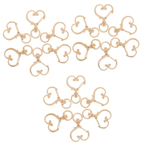 Housoutil 3 Sätze Herzförmige Schlüsselringe Langlebigem Material Vielseitige Karabiner Für Handtaschen Und Diy Projekte Praktische Zubehörteile Für Geldbörsen 6 Stück * 3 Housoutil 3 Sätze Herzförmige Schlüsselringe Langlebigem Material Vielseitige Karabiner Für Handtaschen Und Diy Projekte Praktische Zubehörteile Für Geldbörsen 6 Stück * 3 von Housoutil
