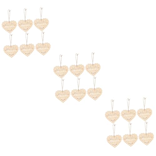 Housoutil 3 Sätze Holz Hohle Dekoration Rustikal Hochzeit Dekorationen Handwerk Ornamente Hängend Zuhause Anhänger Muttertagsgeschenk Ausgehöhltes Holzverzierung Rosa 10 Stück * 3 Housoutil 3 Sätze Holz Hohle Dekoration Rustikal Hochzeit Dekorationen Handwerk Ornamente Hängend Zuhause Anhänger Muttertagsgeschenk Ausgehöhltes Holzverzierung Rosa 10 Stück * 3 von Housoutil