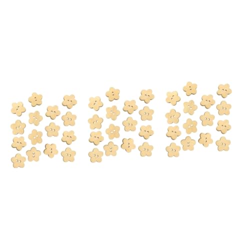 Housoutil 3 Sätze Holzknöpfe Diy-knöpfe Blumenknöpfe Hölzern 100 Stück * 3 Housoutil 3 Sätze Holzknöpfe Diy-knöpfe Blumenknöpfe Hölzern 100 Stück * 3 von Housoutil