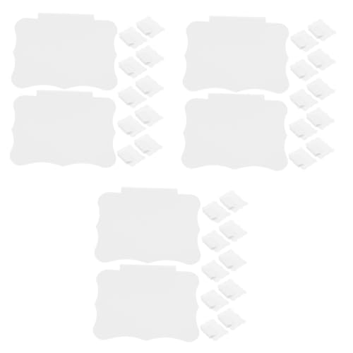 Housoutil 3 Sätze Menü-display-karten Für Zeichen Schilderhalter Speichern Warenanhänger Kunststoffschild Und Clip Warenschildclip Aus Kunststoff Clip-on-zeichenhalter Pvc Weiß 12 Stücke * 3 Housoutil 3 Sätze Menü-display-karten Für Zeichen Schilderhalter Speichern Warenanhänger Kunststoffschild Und Clip Warenschildclip Aus Kunststoff Clip-on-zeichenhalter Pvc Weiß 12 Stücke * 3 von Housoutil
