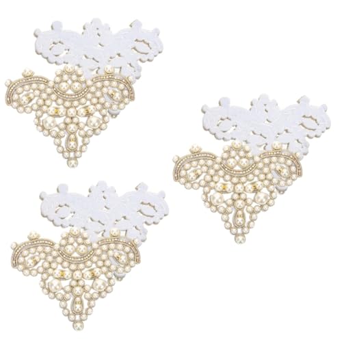 Housoutil 3 Sätze Perlenschuhe Applikationen Diy Dekorationspatches Für Kleidung Hochzeitskleider Und Handwerksprojekte Vielseitig Einsetzbar Zur Verschönerung Von Kleidung Und 2 Stück * 3 Housoutil 3 Sätze Perlenschuhe Applikationen Diy Dekorationspatches Für Kleidung Hochzeitskleider Und Handwerksprojekte Vielseitig Einsetzbar Zur Verschönerung Von Kleidung Und 2 Stück * 3 von Housoutil