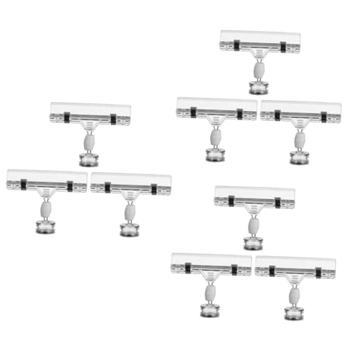 Housoutil 3 Sätze Preisschild Halter Magnet Clips Transparente Preisdisplay Racks Für Supermärkte Shops Werbeaktionen Einfach Zu Bedienen Leicht Und Langlebig Für Ausstellungen 3 Stück * 3 von Housoutil