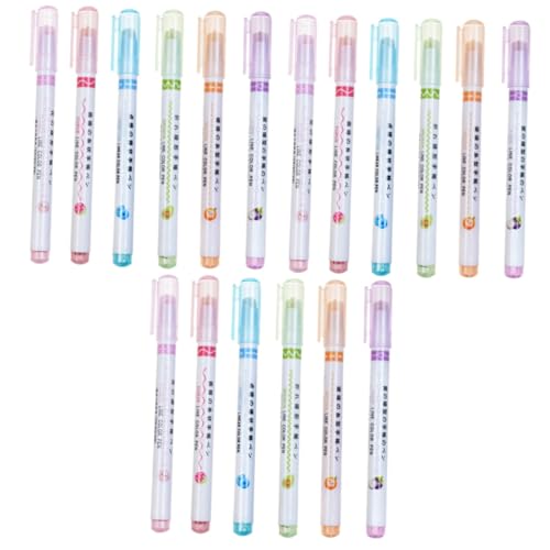 Housoutil 3 Sätze Rollhighlighter Verschiedenen Schnelltrocknende Marker Für Büro Schule Und Kreative Projekte Markieren Und Hervorheben Von Texten Und Notizen 6 Stück * 3 von Housoutil
