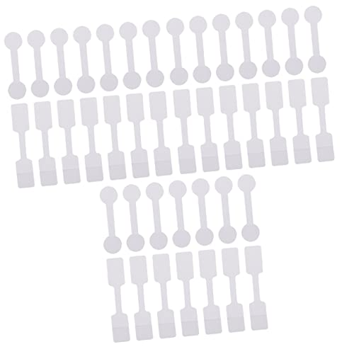 Housoutil 3 Sätze Selbstklebende Schmuck Preisschilder Handgeschriebene Etiketten Für Ringe Runde Und Quadratische Aufkleber Für Schmuckgeschäfte Und Einzelhandel 200 Stück * 3 von Housoutil
