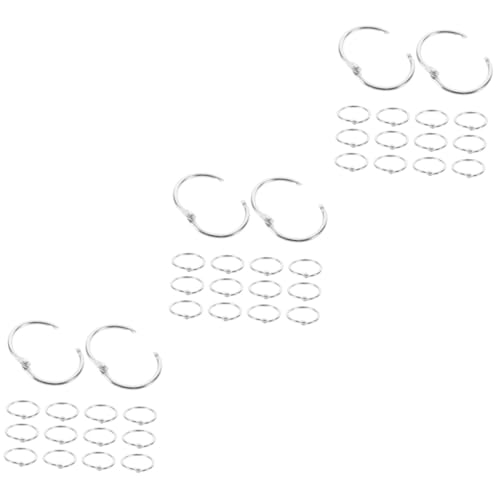 Housoutil 3 Sätze Snap Stationery Circle Buchgröße Kleiner Bindeschlüssel Binderring Clips Für Karteikarten Ringe Für Notizkarten Metallringe Verschlussringe Verschlussringe 20 Stück * 3 Housoutil 3 Sätze Snap Stationery Circle Buchgröße Kleiner Bindeschlüssel Binderring Clips Für Karteikarten Ringe Für Notizkarten Metallringe Verschlussringe Verschlussringe 20 Stück * 3 von Housoutil