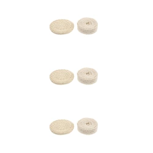Housoutil 3 Sätze Spitzenbänder Für Diy Handwerk Hochwertige Dekorationsmaterialien Für Kleidung Haarschmuck Geschenkverpackungen Und Mehr 2 Rollen * 3 von Housoutil