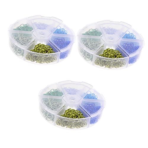 Housoutil 3 Sätze Sprungring -verbindungsring Sprungringe Herstellung Perlen Sprungringzange Schlüssel Verbindungsringe Für Armbänder Kette Biegering Schmuck Aluminium 2box*3 Housoutil 3 Sätze Sprungring -verbindungsring Sprungringe Herstellung Perlen Sprungringzange Schlüssel Verbindungsringe Für Armbänder Kette Biegering Schmuck Aluminium 2box*3 von Housoutil