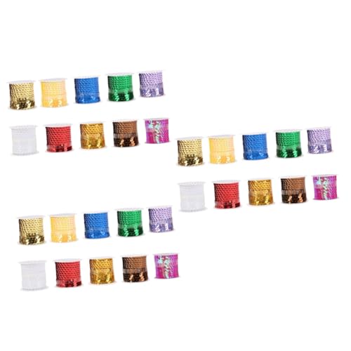 Housoutil 3 Sätze Teiliges Diy Paillettenband Runde Lose Pailletten Für Bastelprojekte Dekoration Schmuckherstellung Und Mehr Für Diy 10 Stück * 3 Housoutil 3 Sätze Teiliges Diy Paillettenband Runde Lose Pailletten Für Bastelprojekte Dekoration Schmuckherstellung Und Mehr Für Diy 10 Stück * 3 von Housoutil