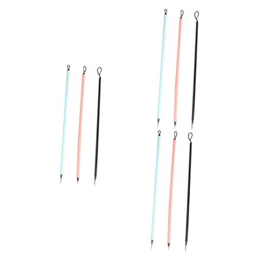 Housoutil 3 Sätze Teiliges Feiner Pinsel Für Detaillierte Malerei Präzise Linienpinsel Für Kalligraphie Und Aquarell Für Künstler Und Projekte 3 Stücke * 3 von Housoutil