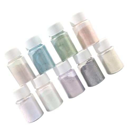 Housoutil 3 Sätze Teiliges Set Kosmetische Mica Pigmentpulver Diy Farbige Gießpulver Für Nagelkunst Lidschatten Lippenstift Und Bastelprojekte Sicherheitszertifiziert Und 9 Stück * 3 von Housoutil