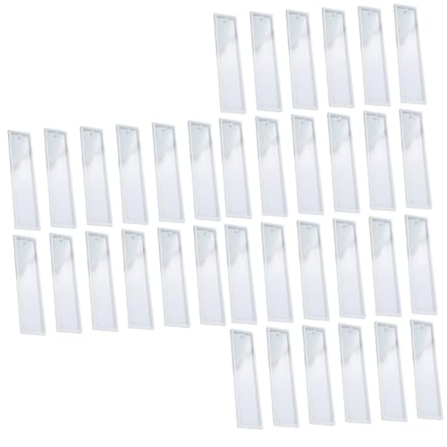 Housoutil 3 Sätze Teiliges Silikonform Für Lesezeichen Kreative Flexible Gießform Für Diy Schmuck Und Dekoration Langlebig Und Leicht Zu Reinigen 12 Stück * 3 von Housoutil