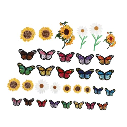 Housoutil 3 Sätze Teiliges Von Gestickten Blumenaufnähern Aufbügelbare Applikationen Für Kleidung Für Diy Projekte Und Bastelarbeiten Selbstklebend Stück * 3 Housoutil 3 Sätze Teiliges Von Gestickten Blumenaufnähern Aufbügelbare Applikationen Für Kleidung Für Diy Projekte Und Bastelarbeiten Selbstklebend Stück * 3 von Housoutil