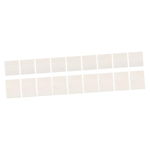 Housoutil 3 Sätze Transparente Selbstklebende Notizen Pet Haftnotizen Für Schüler Büro Und Zuhause Markieren Und Erinnern Schmutzfrei Ablösbar 6 Stück * 3 von Housoutil