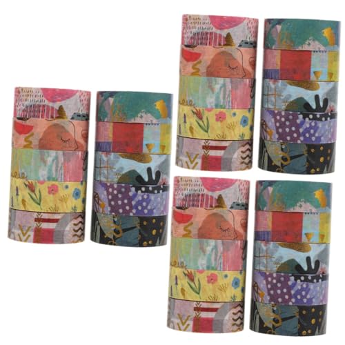 Housoutil 3 Sätze Washi Tape Geometrische Washi Klebebänder Mit Goldfolie Für Scrapbooking Journaling Diy Kunsthandwerk Und Dekoration 10 Rollen * 3 Housoutil 3 Sätze Washi Tape Geometrische Washi Klebebänder Mit Goldfolie Für Scrapbooking Journaling Diy Kunsthandwerk Und Dekoration 10 Rollen * 3 von Housoutil