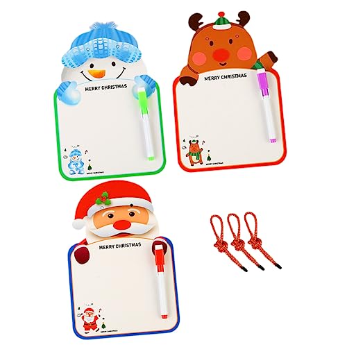 Housoutil 3 Sätze Weihnachts-zeichenbrett Tafel Message Board Trocken Abwischbare Marker Für Whiteboard-marker, Trocken Abwischbar, Für Schwarzes Brett Baumwollseil Housoutil 3 Sätze Weihnachts-zeichenbrett Tafel Message Board Trocken Abwischbare Marker Für Whiteboard-marker, Trocken Abwischbar, Für Schwarzes Brett Baumwollseil von Housoutil