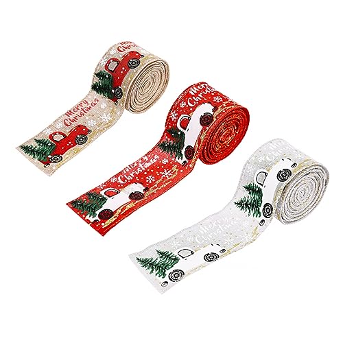 Housoutil 3 Sätze Weihnachtsbanddekoration Gegenwärtig Weihnachten Salbeigrünes Band Weihnachtsdekoration Festival-band- Verdrahtete Bänder Weihnachtswickelband Plaid Stoff 3 Rollen * 3 Housoutil 3 Sätze Weihnachtsbanddekoration Gegenwärtig Weihnachten Salbeigrünes Band Weihnachtsdekoration Festival-band- Verdrahtete Bänder Weihnachtswickelband Plaid Stoff 3 Rollen * 3 von Housoutil