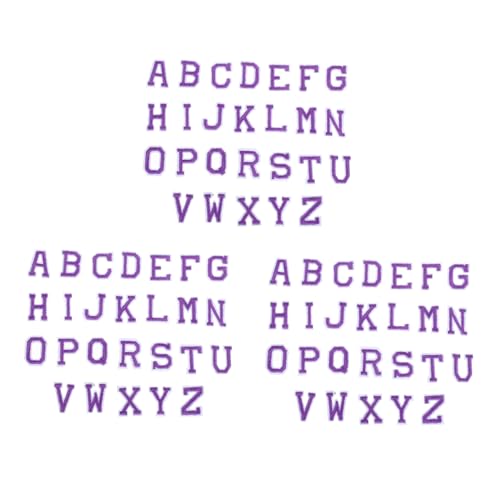 Housoutil 3 Sets Alphabet Aufnäher Zum Aufbügeln Alphabet Applikation Buchstabentafel Jacken Buchstaben Aufnäher Buchstaben Aufkleber Filz Kleidungsaufnäher Zum von Housoutil
