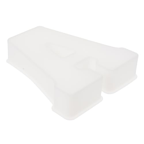 Housoutil 3 Stck. Buchstabenform für DIY Dekoration Große Stabile Epoxidharz Mould für Tischverzierungen Einfach zu Verwenden Sicher und Bruchsicher für Bastelprojekte und Kunsthandwerk von Housoutil
