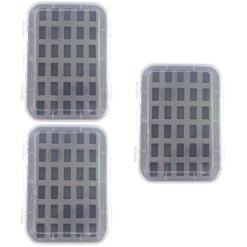 Housoutil 3 Stck. Transparente Box Bobbins Organizer für Nähbedarf Praktischer Aufbewahrungsbehälter mit Schwamm für Geordnete Spulen und Fäden für Heimnutzung Housoutil 3 Stck. Transparente Box Bobbins Organizer für Nähbedarf Praktischer Aufbewahrungsbehälter mit Schwamm für Geordnete Spulen und Fäden für Heimnutzung von Housoutil