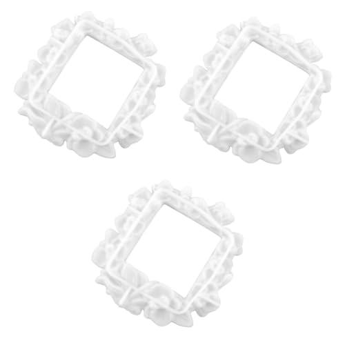 Housoutil 3 Stück Diy Silikonform für Kristall Dekoration Praktische Lattice Gießform für Kreative Projekte für Bastelfreunde und Designs für Sticker und Dekorationen Hochwertige Flexible von Housoutil