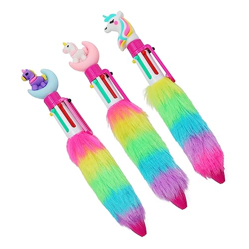 Housoutil 3 Stück Einhorn Kugelschreiber Mädchen Lustig Farbige Gelstifte Mehrfarbig Einzigartig Geschwollen Plüsch Regenbogenstifte Spaß Zeichnung Karikatur Süße Stifte Plastik Housoutil 3 Stück Einhorn Kugelschreiber Mädchen Lustig Farbige Gelstifte Mehrfarbig Einzigartig Geschwollen Plüsch Regenbogenstifte Spaß Zeichnung Karikatur Süße Stifte Plastik von Housoutil