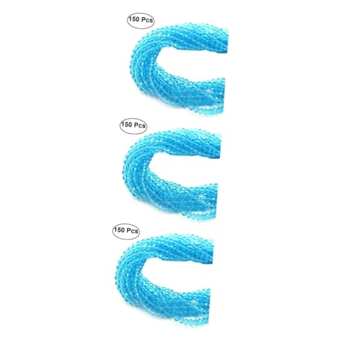 Housoutil 3 Stück Facettierte Glasperlen Rondelle See Blau Kristallperlen für Schmuckherstellung Armband Halskette DIY Bastelperlen Kreativ Housoutil 3 Stück Facettierte Glasperlen Rondelle See Blau Kristallperlen für Schmuckherstellung Armband Halskette DIY Bastelperlen Kreativ von Housoutil
