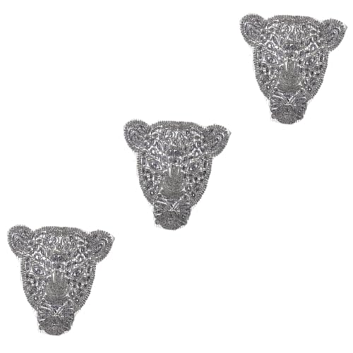 Housoutil 3 Stück Flicken Für Bekleidung Leopardenkopf-aufnäher Cool Geformt Patches Aufnähen Bestickt Aufnäher Für Kleidung Stickerei Patch Aufnähen Aufnäher Für Jeans Stoff Housoutil 3 Stück Flicken Für Bekleidung Leopardenkopf-aufnäher Cool Geformt Patches Aufnähen Bestickt Aufnäher Für Kleidung Stickerei Patch Aufnähen Aufnäher Für Jeans Stoff von Housoutil
