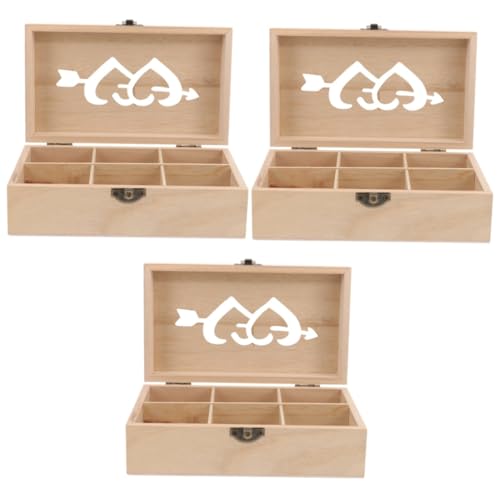 Housoutil 3 Stück Holz Nähkorb für Sticknadeln Vintage mit Filigranem Design Stabile Aufbewahrung für Nähzubehör auch Schmuckbox Nutzbar für Projekte und Handarbeiten Housoutil 3 Stück Holz Nähkorb für Sticknadeln Vintage mit Filigranem Design Stabile Aufbewahrung für Nähzubehör auch Schmuckbox Nutzbar für Projekte und Handarbeiten von Housoutil