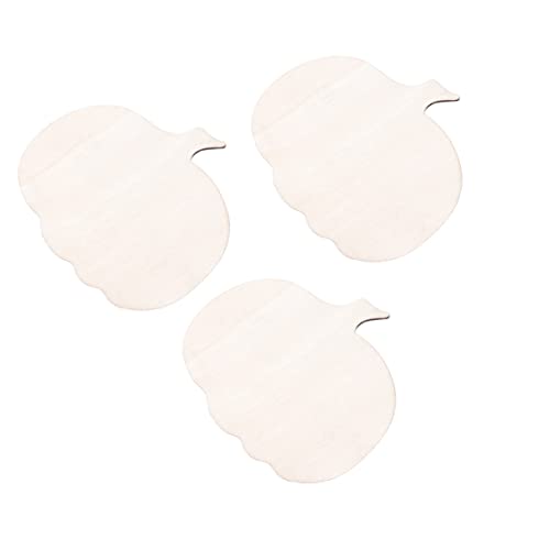 Housoutil 3 Stück Kürbisförmige Holzscheiben Blanko Holzdekor für Diy Bastelarbeiten für Weihnachts und Halloween Dekorationen und Leicht für Familienaktivitäten und Geschenkanhänger Housoutil 3 Stück Kürbisförmige Holzscheiben Blanko Holzdekor für Diy Bastelarbeiten für Weihnachts und Halloween Dekorationen und Leicht für Familienaktivitäten und Geschenkanhänger von Housoutil