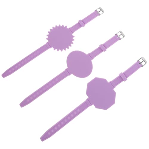 Housoutil 3 Stück Pflege-Notizblock medizinisch Memo-Armband für hat betrachten Armband löschbarer Notizblock Krankenschwester muss haben Silikon-Memo-Armbänder mit Lineal Kieselgel Violett Housoutil 3 Stück Pflege-Notizblock medizinisch Memo-Armband für hat betrachten Armband löschbarer Notizblock Krankenschwester muss haben Silikon-Memo-Armbänder mit Lineal Kieselgel Violett von Housoutil