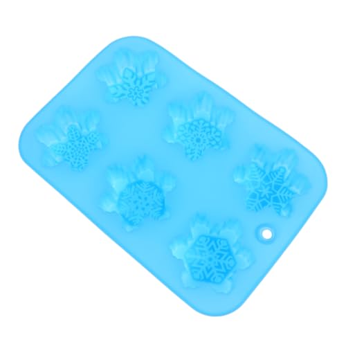 Housoutil 3 Stück Silikon Fach Schneeflocken Kuchenform Vielseitig Einsetzbar Leicht zu Reinigen für Backen Seifenherstellung und DIY Dekoration Zuhause Party Zufällige Farbe Housoutil 3 Stück Silikon Fach Schneeflocken Kuchenform Vielseitig Einsetzbar Leicht zu Reinigen für Backen Seifenherstellung und DIY Dekoration Zuhause Party Zufällige Farbe von Housoutil