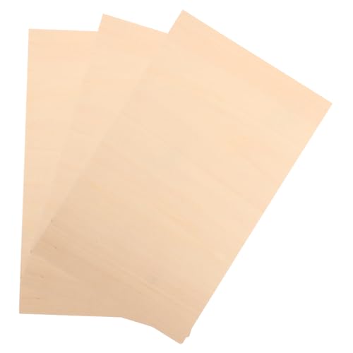 Housoutil 3 Stück Sperrholz Aus Linde Planke Lindenholzbrett Holzbearbeitung Furnier Balsa Einfache Holzscheibe Handwerkliches Zubehör Holzbretter Für Diy Rechteckige Holzscheiben Housoutil 3 Stück Sperrholz Aus Linde Planke Lindenholzbrett Holzbearbeitung Furnier Balsa Einfache Holzscheibe Handwerkliches Zubehör Holzbretter Für Diy Rechteckige Holzscheiben von Housoutil