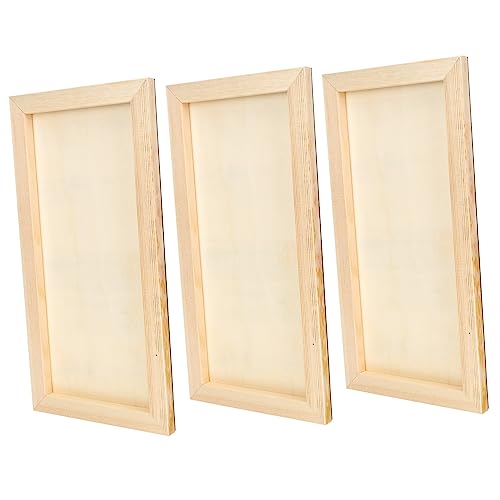 Housoutil 3 Stück Teiliges Diy Bilderrahmen für Holzmalrahmen Leichtem Material für Kreative Bastelprojekte und Pädagogisches Unbemalt Housoutil 3 Stück Teiliges Diy Bilderrahmen für Holzmalrahmen Leichtem Material für Kreative Bastelprojekte und Pädagogisches Unbemalt von Housoutil