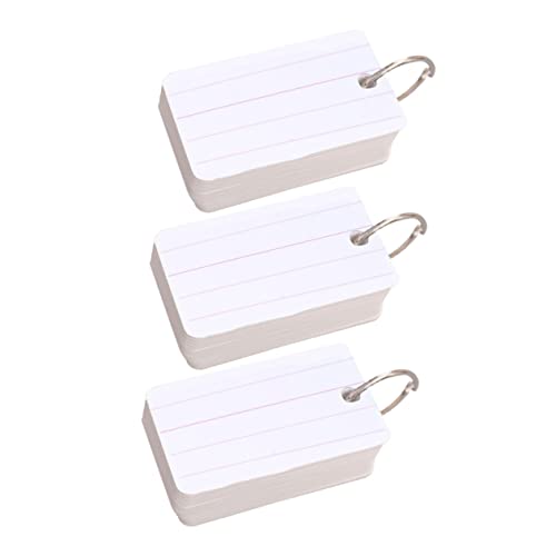 Housoutil 3 Stück Teiliges Englisch Lernkarten Notizblöcke für Schüler Praktische Memo Pads für Schule Büro und Reisen Leicht und Handlich Hochwertige Materialien für To Do Listen Housoutil 3 Stück Teiliges Englisch Lernkarten Notizblöcke für Schüler Praktische Memo Pads für Schule Büro und Reisen Leicht und Handlich Hochwertige Materialien für To Do Listen von Housoutil