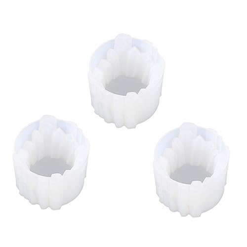 Housoutil 3 Stück Teiliges Gießform für Diy Kerzenhalter Kristall Epoxidharz Silikonform für Handwerksprojekte für Heimdekoration und Housoutil 3 Stück Teiliges Gießform für Diy Kerzenhalter Kristall Epoxidharz Silikonform für Handwerksprojekte für Heimdekoration und von Housoutil