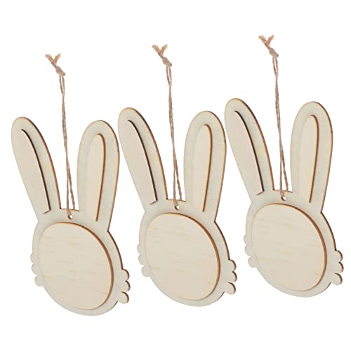 Housoutil 3 Stück Teiliges Holz Hasen Polierte Holzscheiben zum Bemalen und Beschriften Natürliche DIY Holz Osterdekoration für Party und Heimdeko Sichere Materialien Vielseitig Verwendbar Housoutil 3 Stück Teiliges Holz Hasen Polierte Holzscheiben zum Bemalen und Beschriften Natürliche DIY Holz Osterdekoration für Party und Heimdeko Sichere Materialien Vielseitig Verwendbar von Housoutil