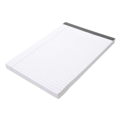 Housoutil 3 Stück Teiliges Notizblock Dicke Liniertes Schreibblock mit Abreißbaren Tragbares Memo Pad für Büro Studium und Besprechungen Verhindert Tintenbluten Organisiert Notizen Effizient Housoutil 3 Stück Teiliges Notizblock Dicke Liniertes Schreibblock mit Abreißbaren Tragbares Memo Pad für Büro Studium und Besprechungen Verhindert Tintenbluten Organisiert Notizen Effizient von Housoutil
