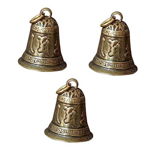 Housoutil 3 Stück Teiliges Set Retro Messing Glocken Anhänger DIY Dekoration Kreative Lection Bell für Hängende Deko für Handwerksprojekte und Geschenkideen Housoutil 3 Stück Teiliges Set Retro Messing Glocken Anhänger DIY Dekoration Kreative Lection Bell für Hängende Deko für Handwerksprojekte und Geschenkideen von Housoutil