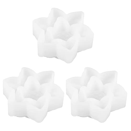 Housoutil 3 Stück Teiliges Silikon Lotus Gießform Diy Handwerk Formen für Bastelprojekte für Epoxidharz Schmuck und Dekoration Leicht zu Reinigen Lagern Housoutil 3 Stück Teiliges Silikon Lotus Gießform Diy Handwerk Formen für Bastelprojekte für Epoxidharz Schmuck und Dekoration Leicht zu Reinigen Lagern von Housoutil