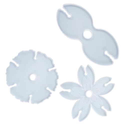 Housoutil 3 Stück Teiliges Silikonform für Weinregal und Untersetzer DIY Epoxidharz Gießform für Kreative Coaster Langlebig und Einfach zu Entformen für Handwerksprojekte Housoutil 3 Stück Teiliges Silikonform für Weinregal und Untersetzer DIY Epoxidharz Gießform für Kreative Coaster Langlebig und Einfach zu Entformen für Handwerksprojekte von Housoutil