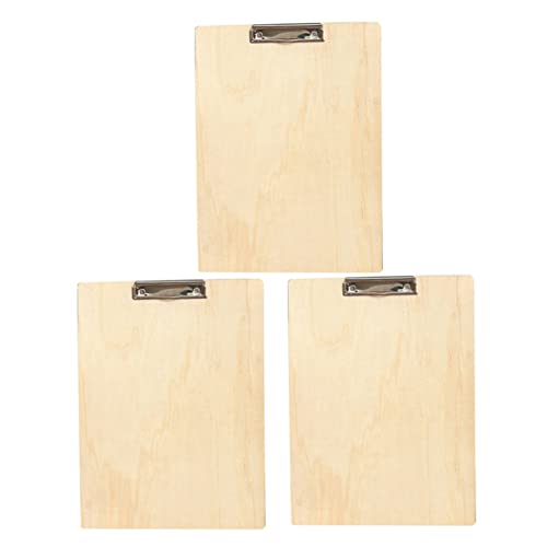 Housoutil 3 Stück Teiliges Zeichentafel aus Holz für Künstler und Schüler mit Robustem Clip Glatt Polierten Kanten für Schule Freien Housoutil 3 Stück Teiliges Zeichentafel aus Holz für Künstler und Schüler mit Robustem Clip Glatt Polierten Kanten für Schule Freien von Housoutil