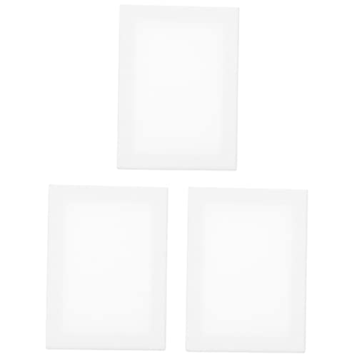 Housoutil 3 Stück Teiliges für Acrylmalerei Hochwertige Vorgespannte Maltafeln Reinem Baumwollstoff für Kunststudenten und Projekte für Öl und Acrylfarben von Housoutil