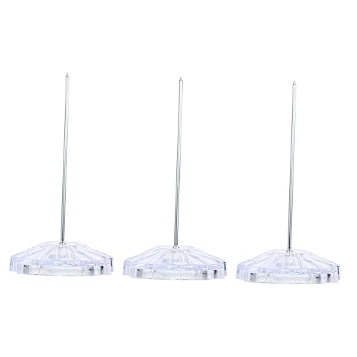 Housoutil 3 Stück Tisch Quittungshalter Stabiler Papier Spike mit Runder Basis für Restaurant Checks Rechnungen und Notizen Transparenter Organizer für Büro und Housoutil 3 Stück Tisch Quittungshalter Stabiler Papier Spike mit Runder Basis für Restaurant Checks Rechnungen und Notizen Transparenter Organizer für Büro und von Housoutil
