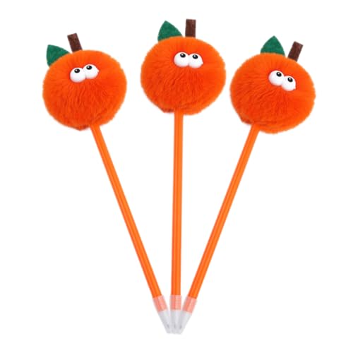 Housoutil 3 Stück Unterschriftenstifte für Schüler Stift mit Pomponaufsätzen neuartige flauschige Stifte Pompon-Stifte süßer runder Kugelschreiber Herzstift tragbarer Stift Plüsch Orange Housoutil 3 Stück Unterschriftenstifte für Schüler Stift mit Pomponaufsätzen neuartige flauschige Stifte Pompon-Stifte süßer runder Kugelschreiber Herzstift tragbarer Stift Plüsch Orange von Housoutil